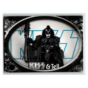 KISS Gene Simmons 2009 KISS & Tell Press Pass 82 Music Card